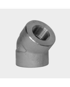 ‏זוית מ"ג NPT A105 2000# 45‎‎‎‏ "1/2