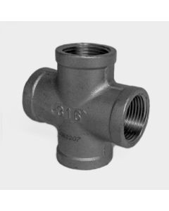 ‏צלב NPT ‏150# 316 "1/2