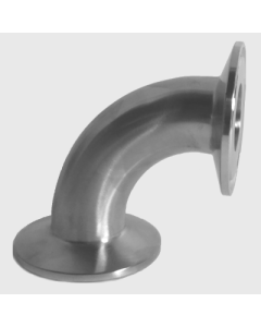 ‏קשת 90 עם פרול 316‏ ASTM A270 ‏‪ 21/2" 3A